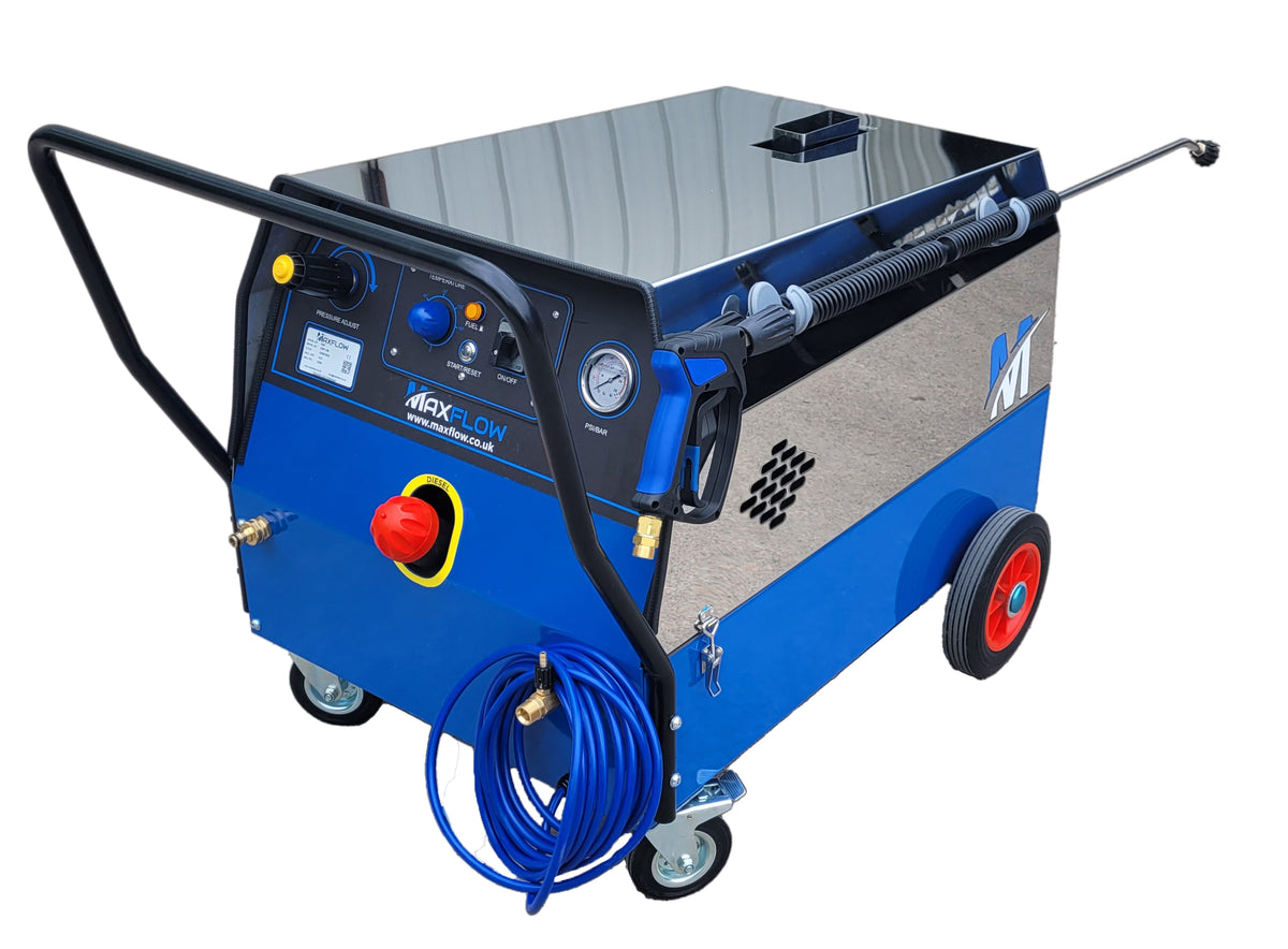 Maxflow H30 Hot Water Pressure Washer – 230V, 12 LPM, 150 Bar