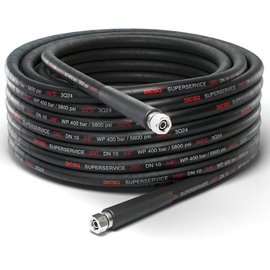 15m Commercial Pressure Washer Hose –  High Pressure Replacement Hose