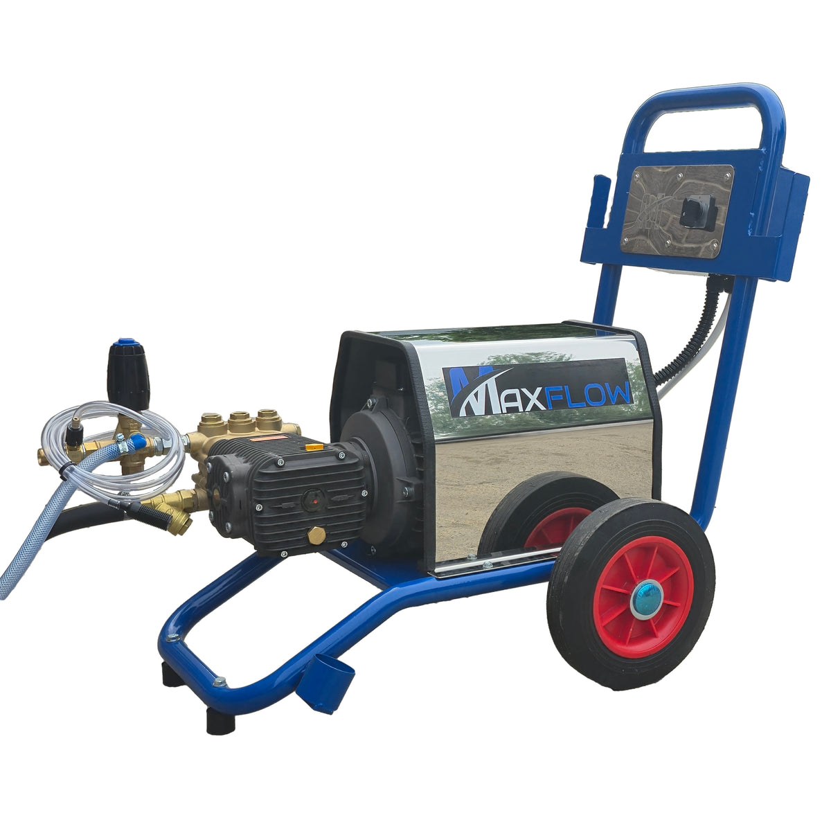 Maxflow C55 3 Phase Electric Pressure Washer – 400V, 15 LPM, 200 Bar